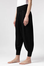 Pantalones Boho Negros Sueltos