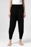 Pantalones Boho Negros Sueltos