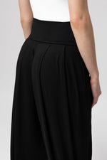 Pantalones Boho Negros Sueltos