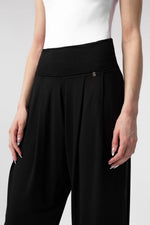 Pantalones Boho Negros Sueltos
